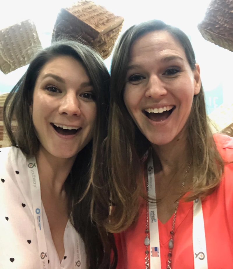 Alicia and Jessica at Expo West 2019